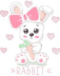 Carrot Unicorn Rabbit